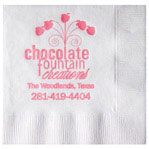 White 2-Ply Beverage Napkin