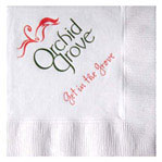 White 3 Ply Beverage Napkin