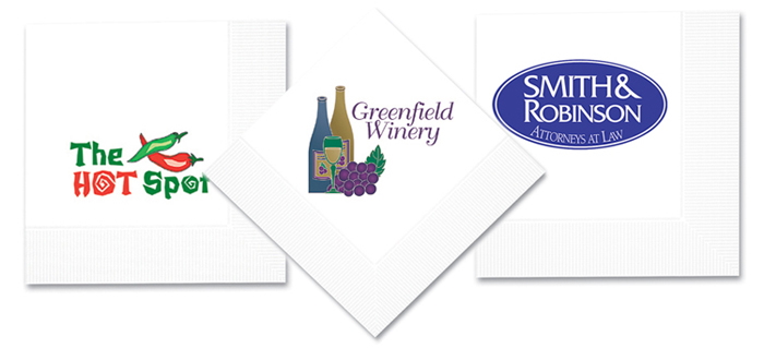 Custom Printed Beverage Napkins